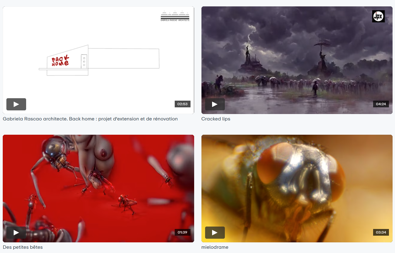 Tournage d'un film institutionnel