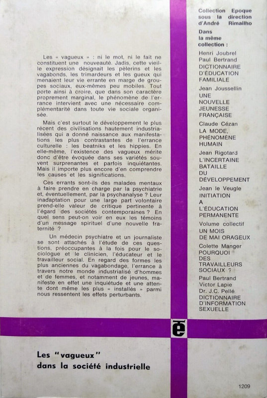 Verso Les « vagueux » dans la société industrielle