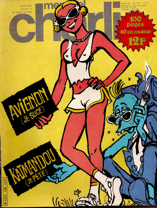 Couverture Charlie mensuel n°139