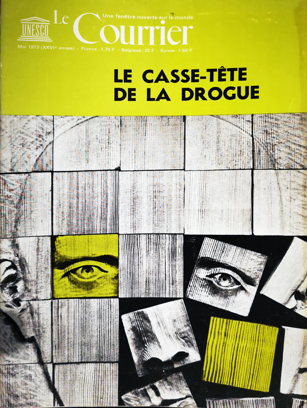 Couverture Courrier de l’UNESCO – Drogue