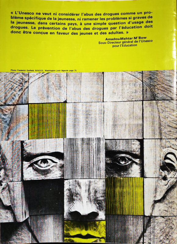 Verso Courrier de l’UNESCO – Drogue