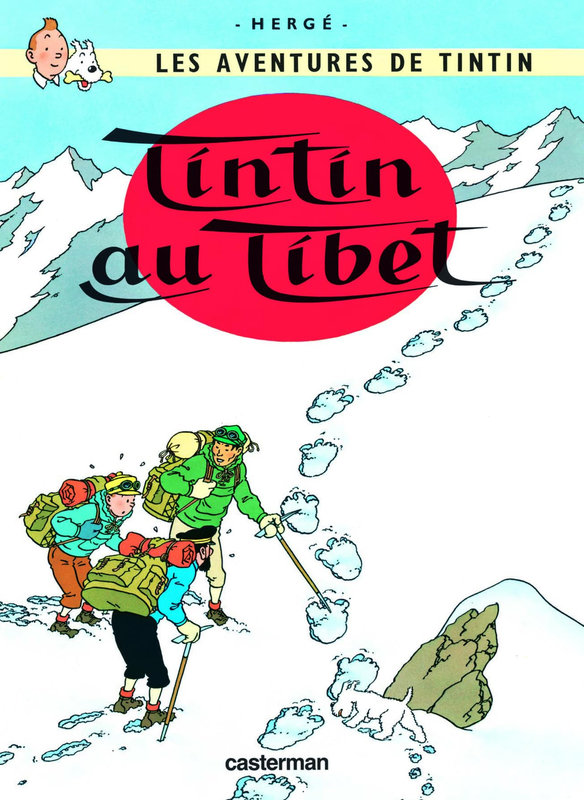 Couverture Tintin au Tibet