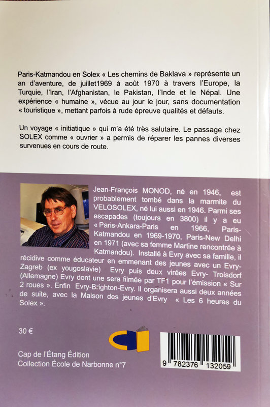 Verso Paris Katmandou en Solex