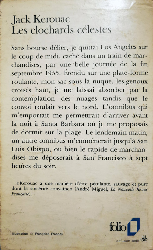 Verso Les clochards célestes