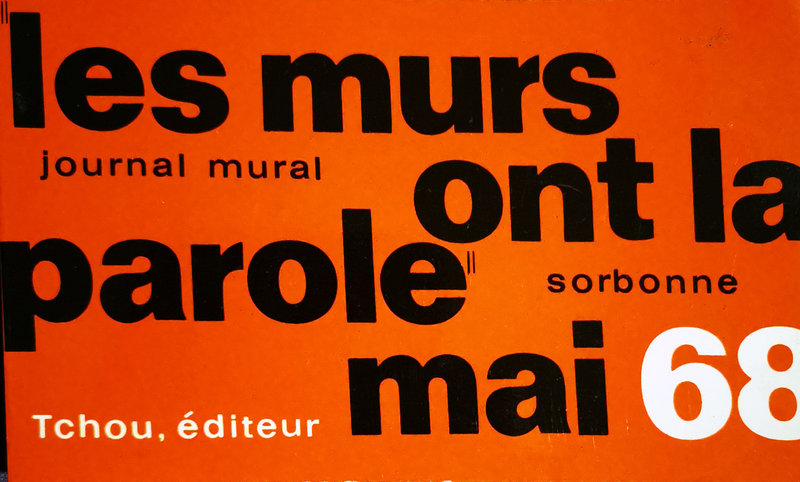 Couverture Les murs ont la parole – journal mural Sorbonne
