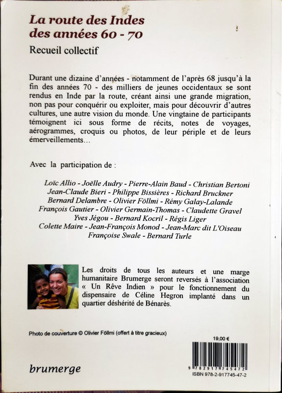 Verso La route des Indes des années 60–70