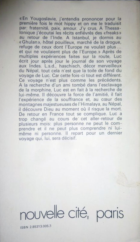 Verso La Route : mon journal de hippy