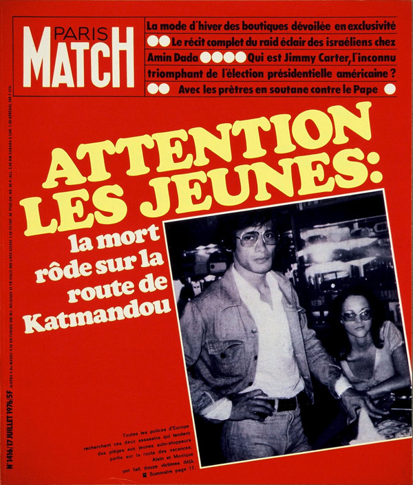 Couverture Paris Match – Route de Katmandou
